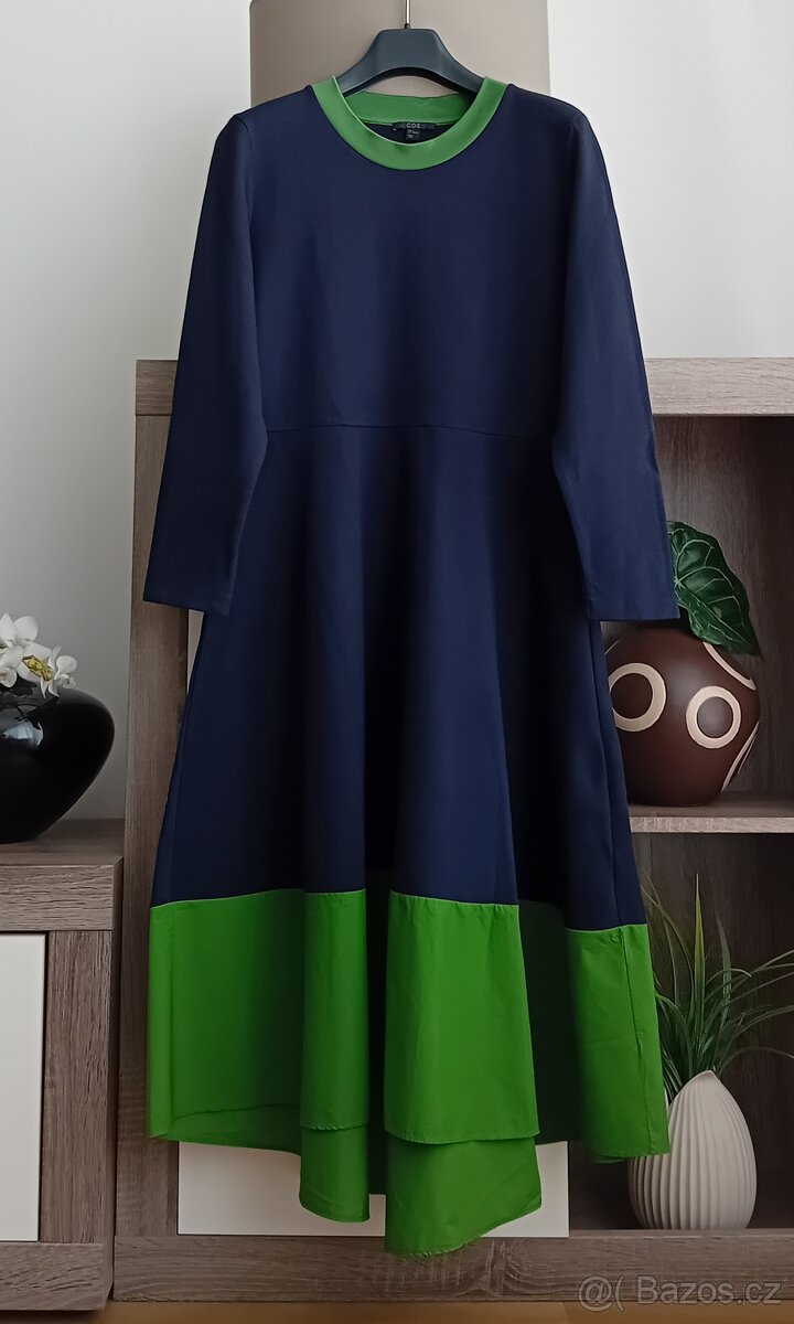 COS dámské šaty vel. M/L bavlna Rezervace