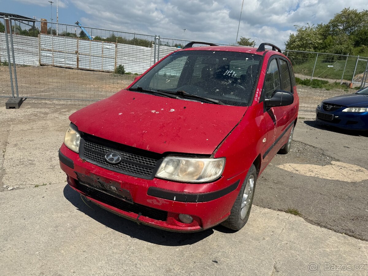 Náhradní díly - Hyundai Matrix 1.6i 76kW r.v. 2006