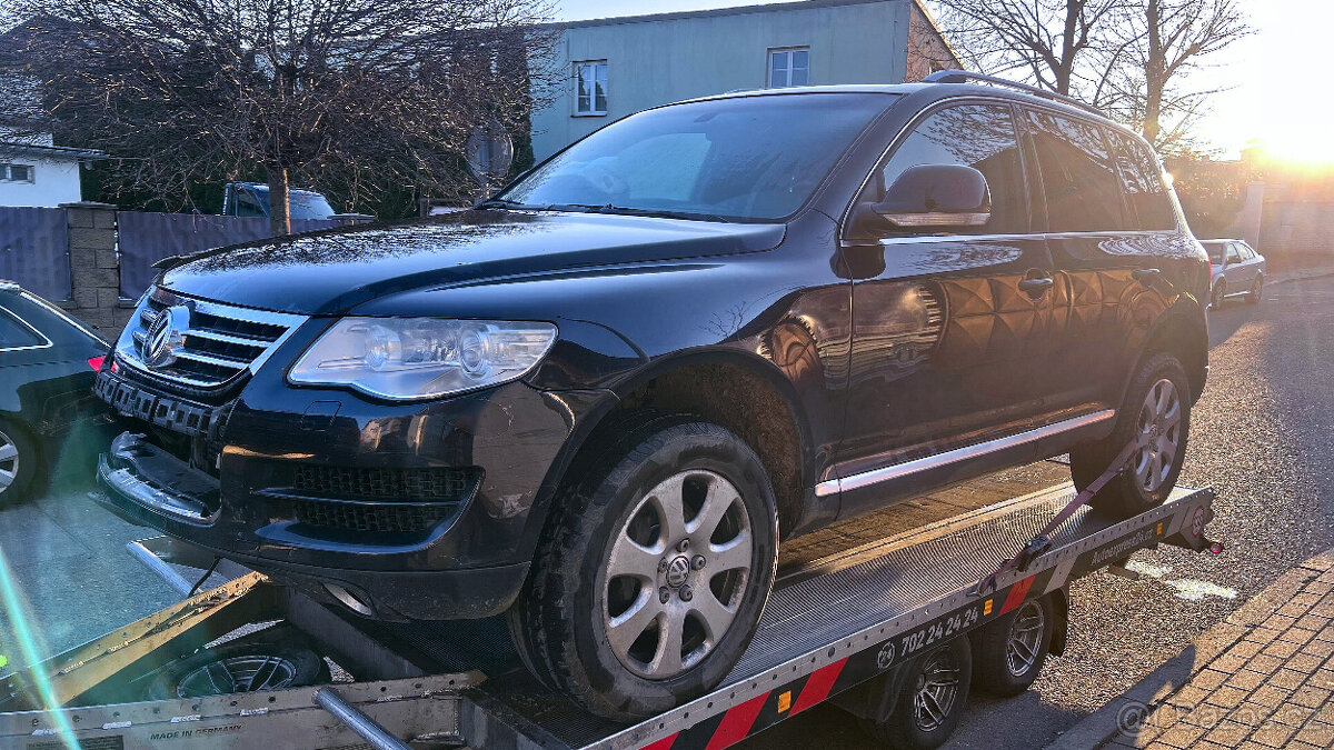 Vůz na náhradní díly VW Touareg 7L FL 2009 CASA KMB LC9Z
