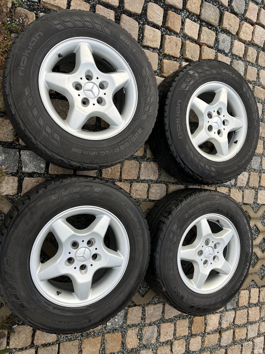 4x alu disky 5x112 R16, pneu 70%