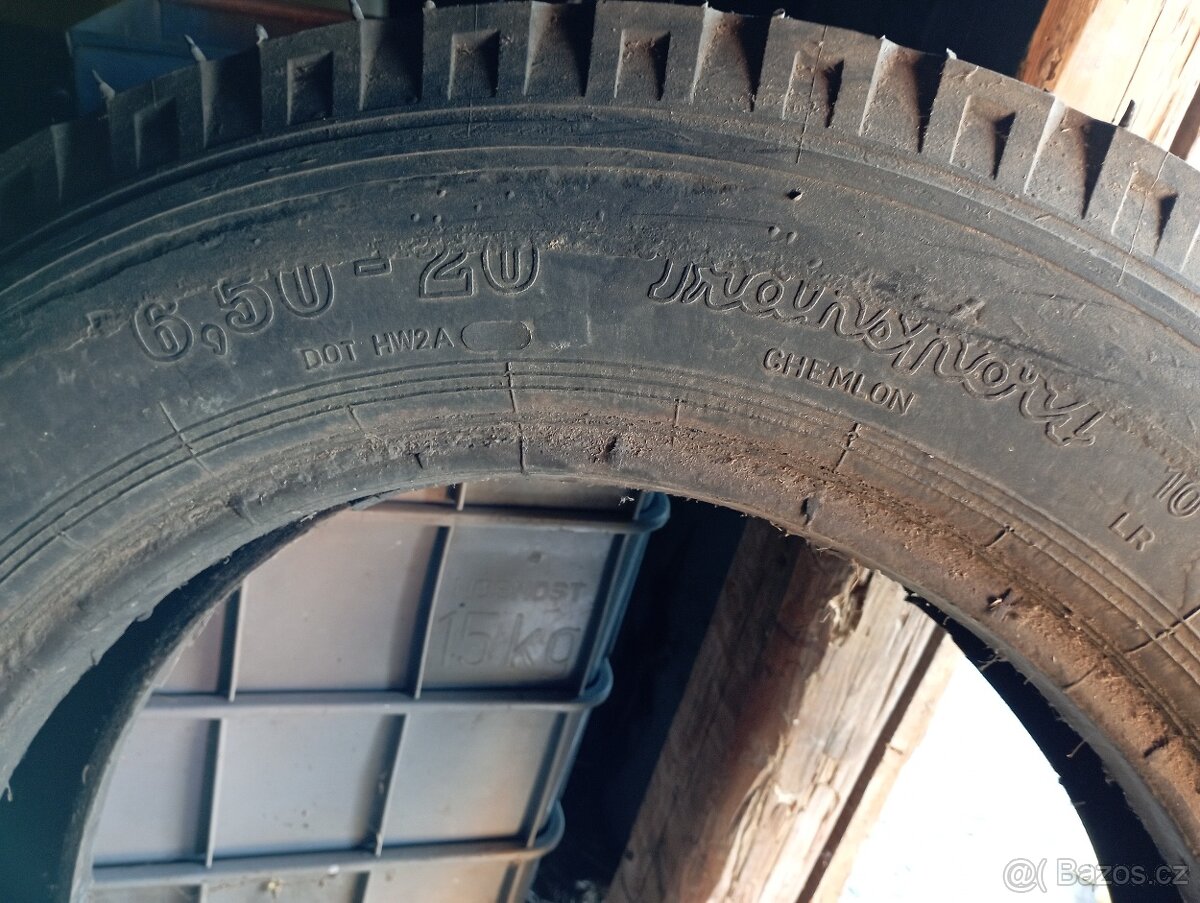 Pneu 6.50 - 20