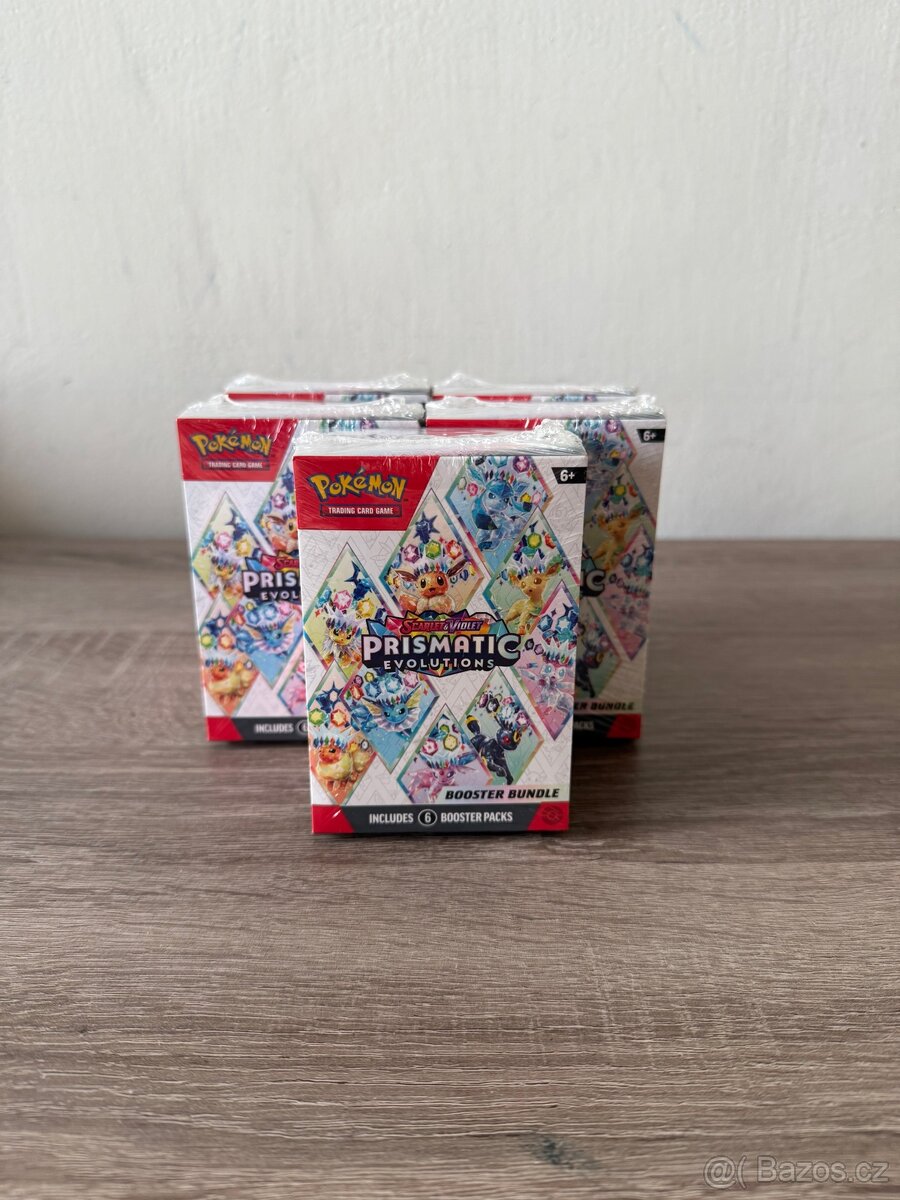 Pokémon S&V Prismatic Evolutions Booster Bundle