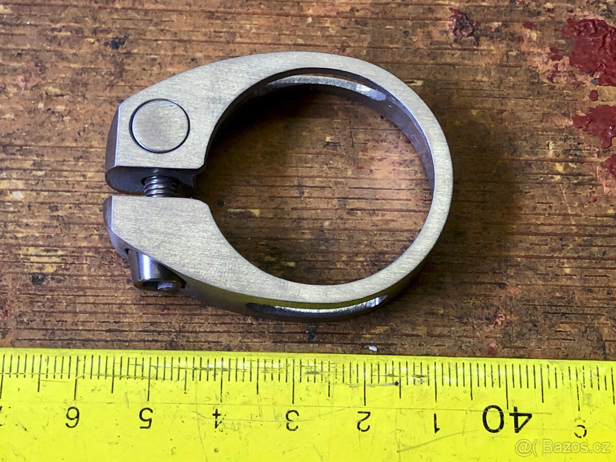 Titanová objímka sedlové trubky/sedlovky 34,9mm