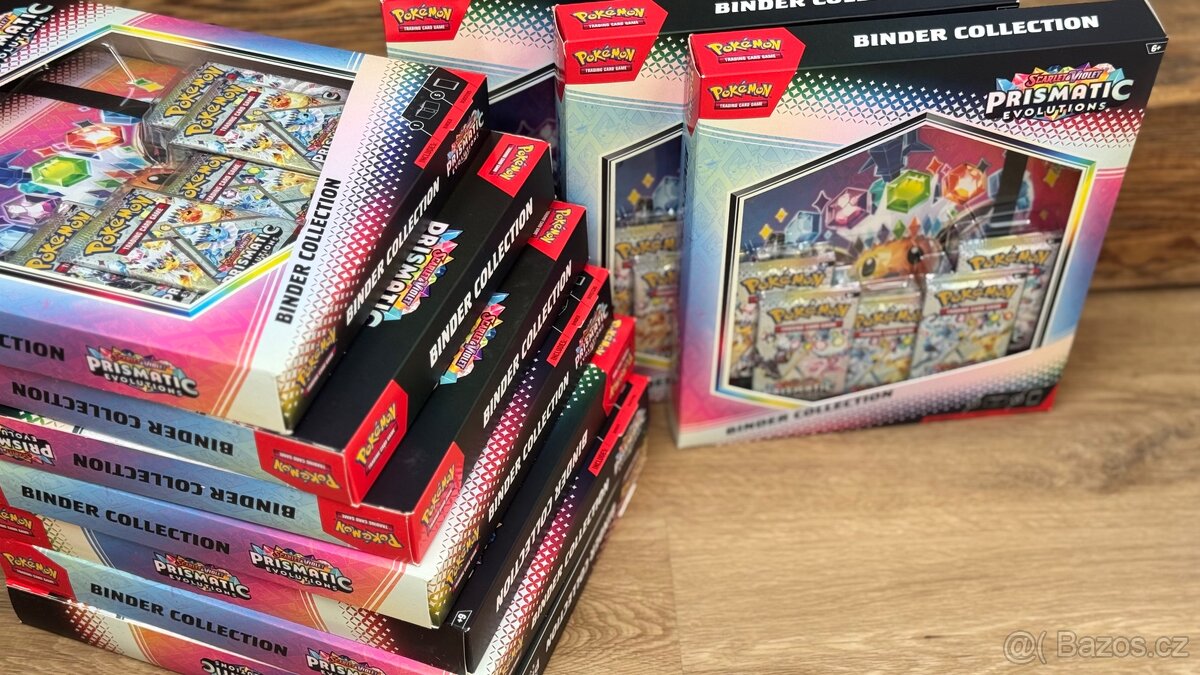 Pokémon Prismatic Evolutions Binder Collection