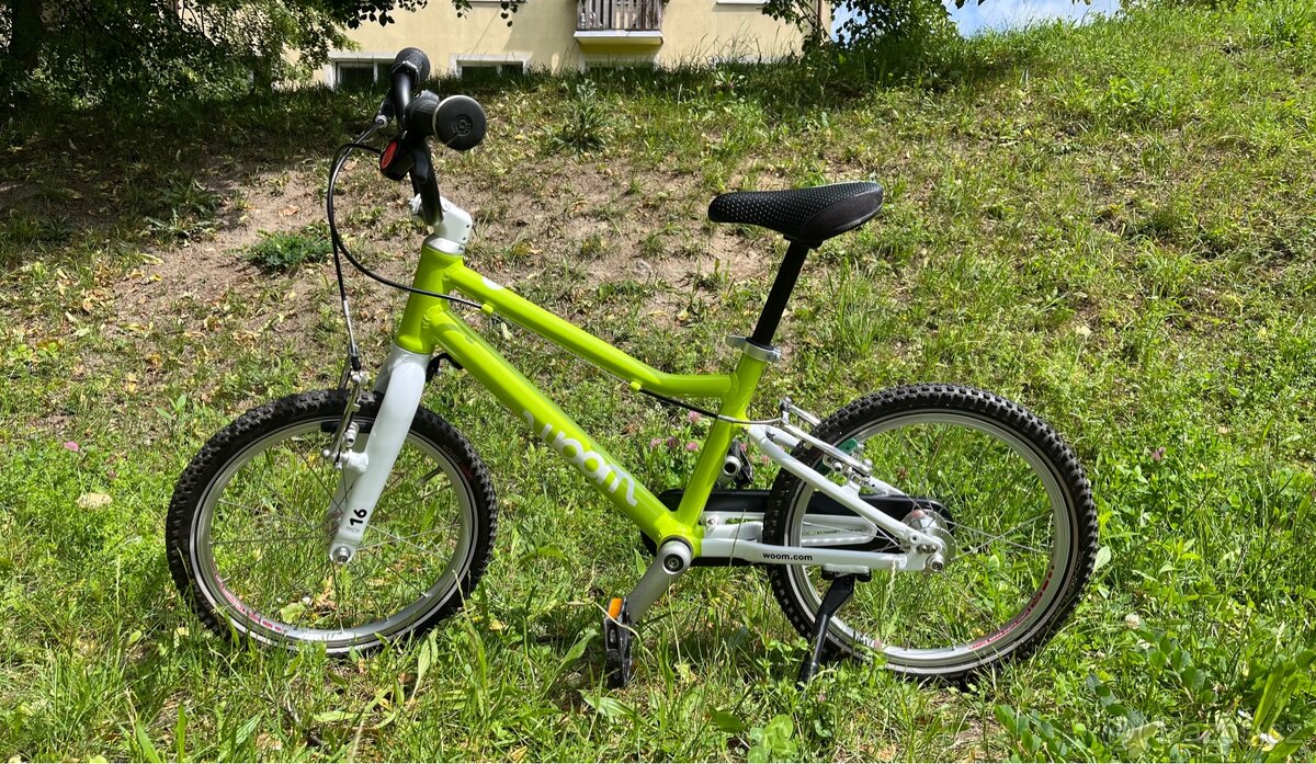 Dětské kolo Woom 3 Lime