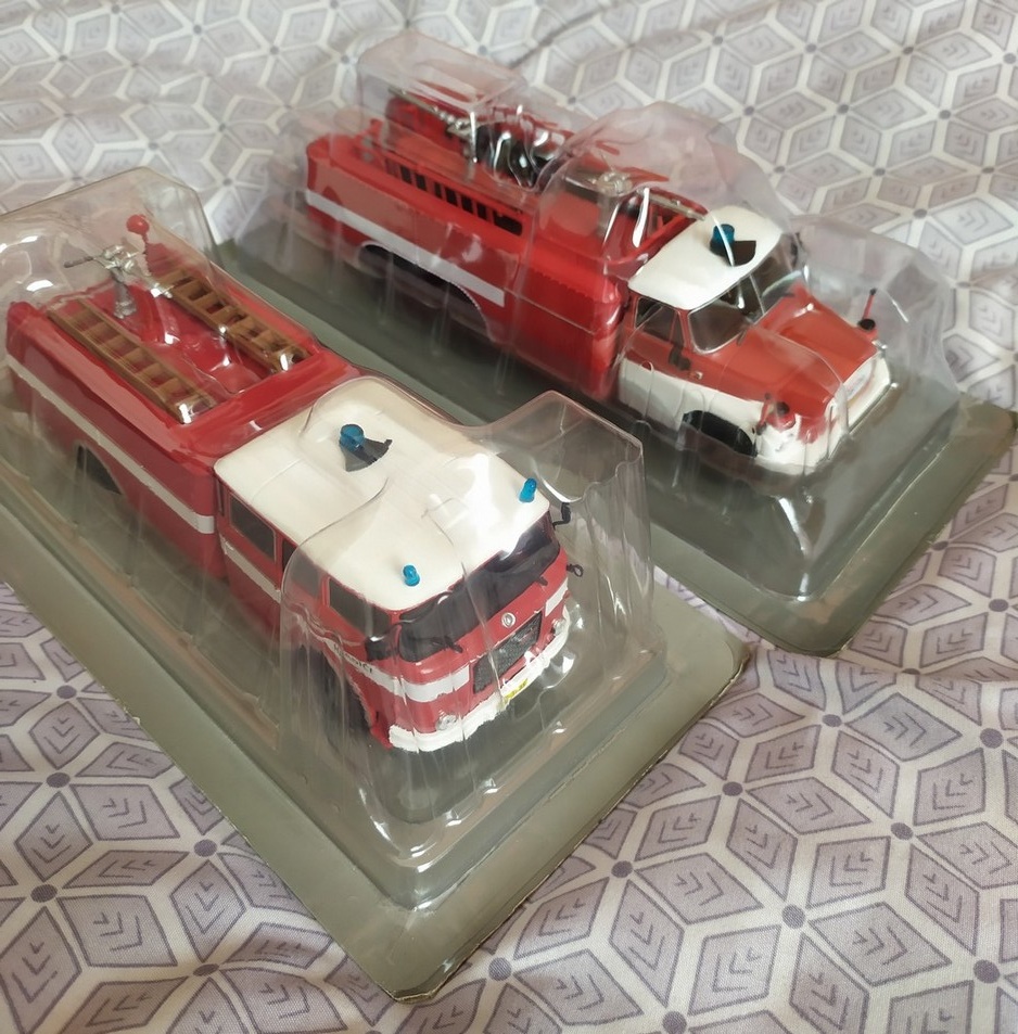 Hasiči Tatra + Škoda 1:43