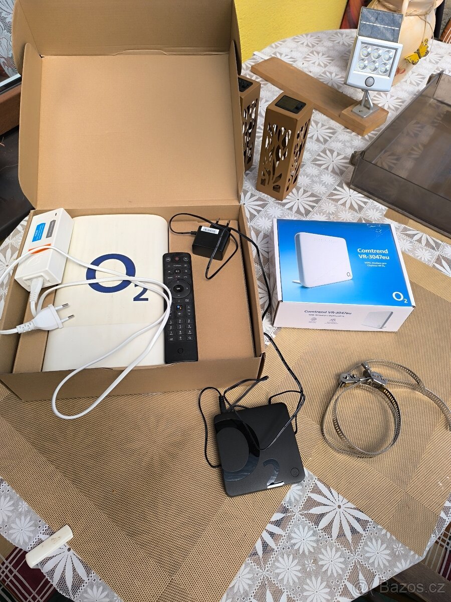 VDSL modem O2 včetně antény