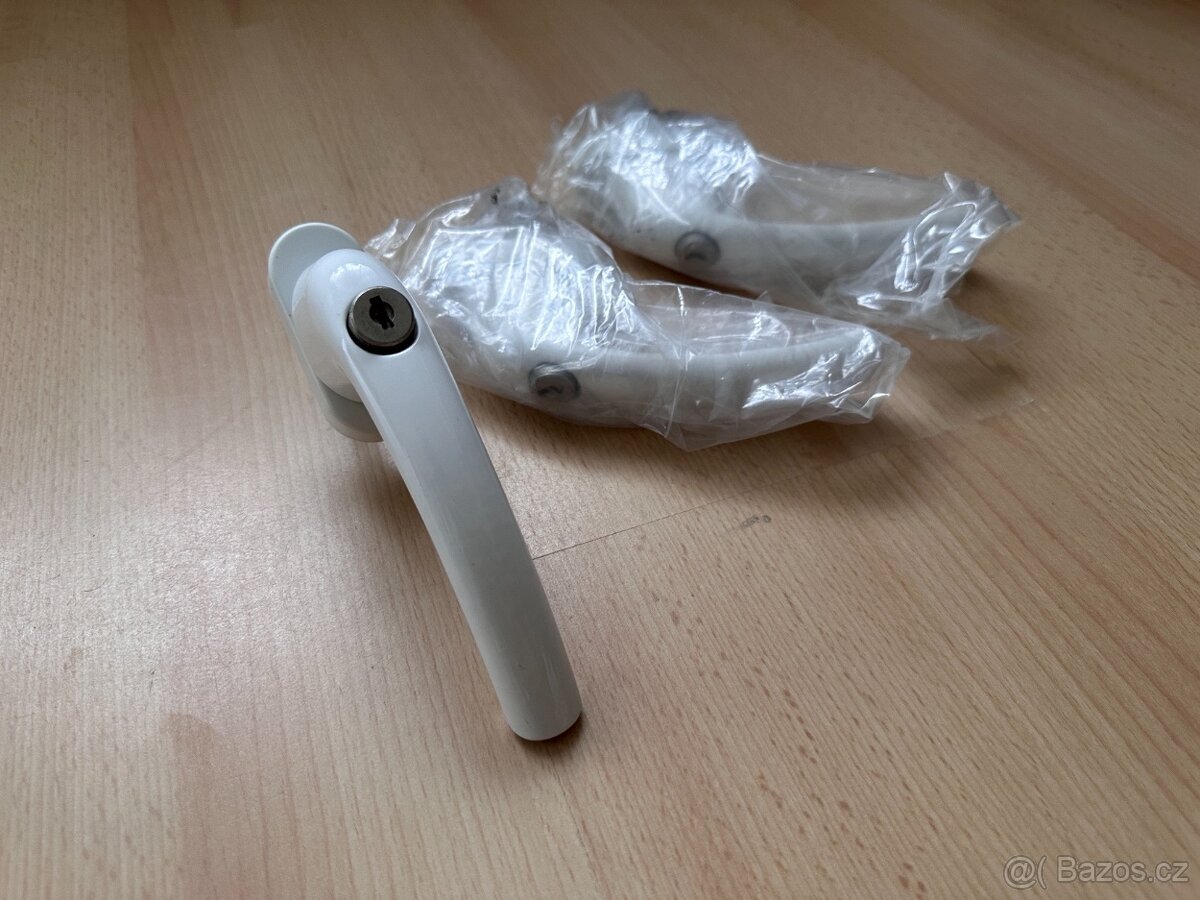 Uzamykatelná klika na okna - 3ks