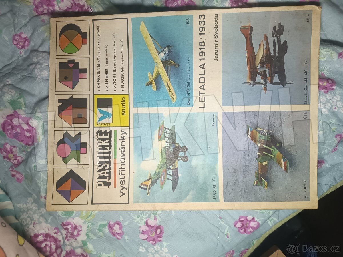 PLASTICKÉ VYSTŘIHOVÁNKY - Letadla 1918 / 1933 - ALBATROS 197