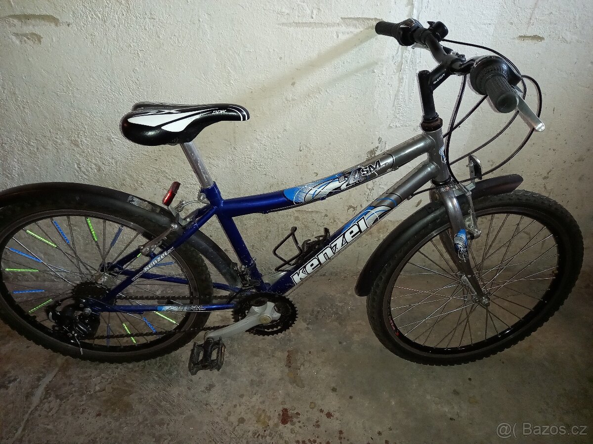 Dětské kolo Kenzel 24" modré