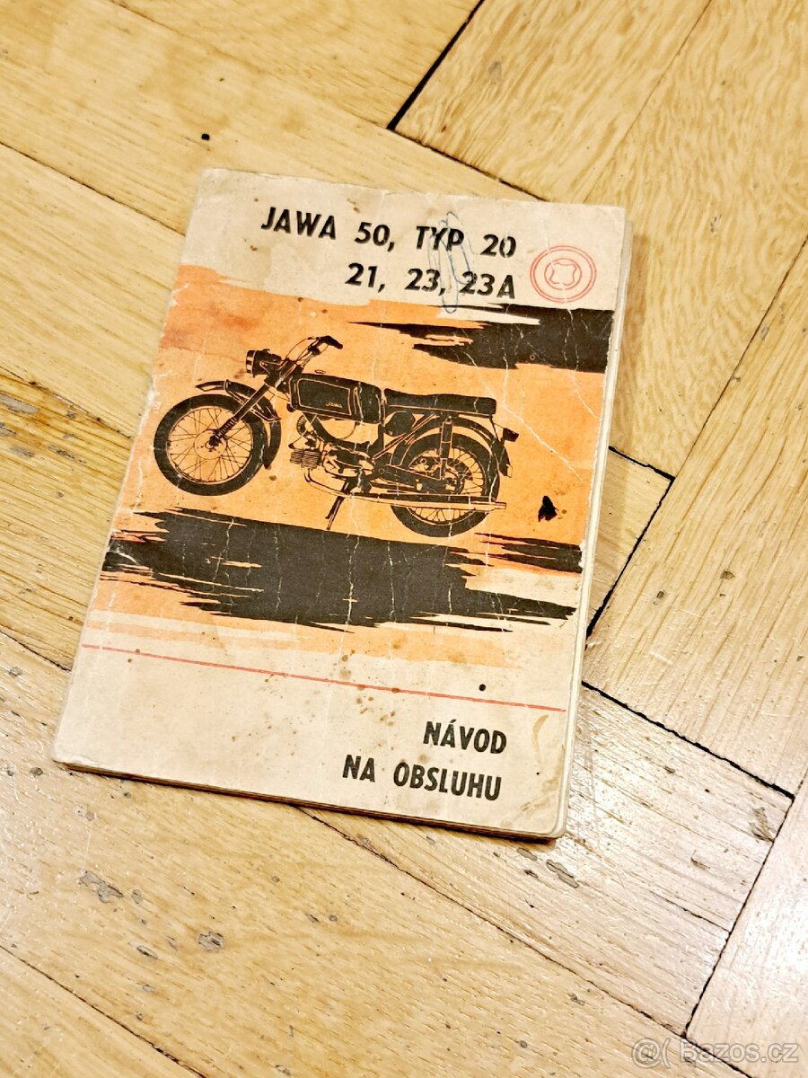 Návod na obsluhu JAWA 20, 21, 23, 23 A, č.1