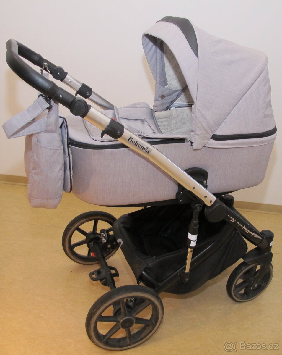 Kočárek Bohemia trojdílný (2 in 1) - cena dohodou