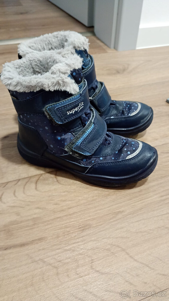 Dívčí zimní boty zn. Superfit s GoreTex - vel. 31