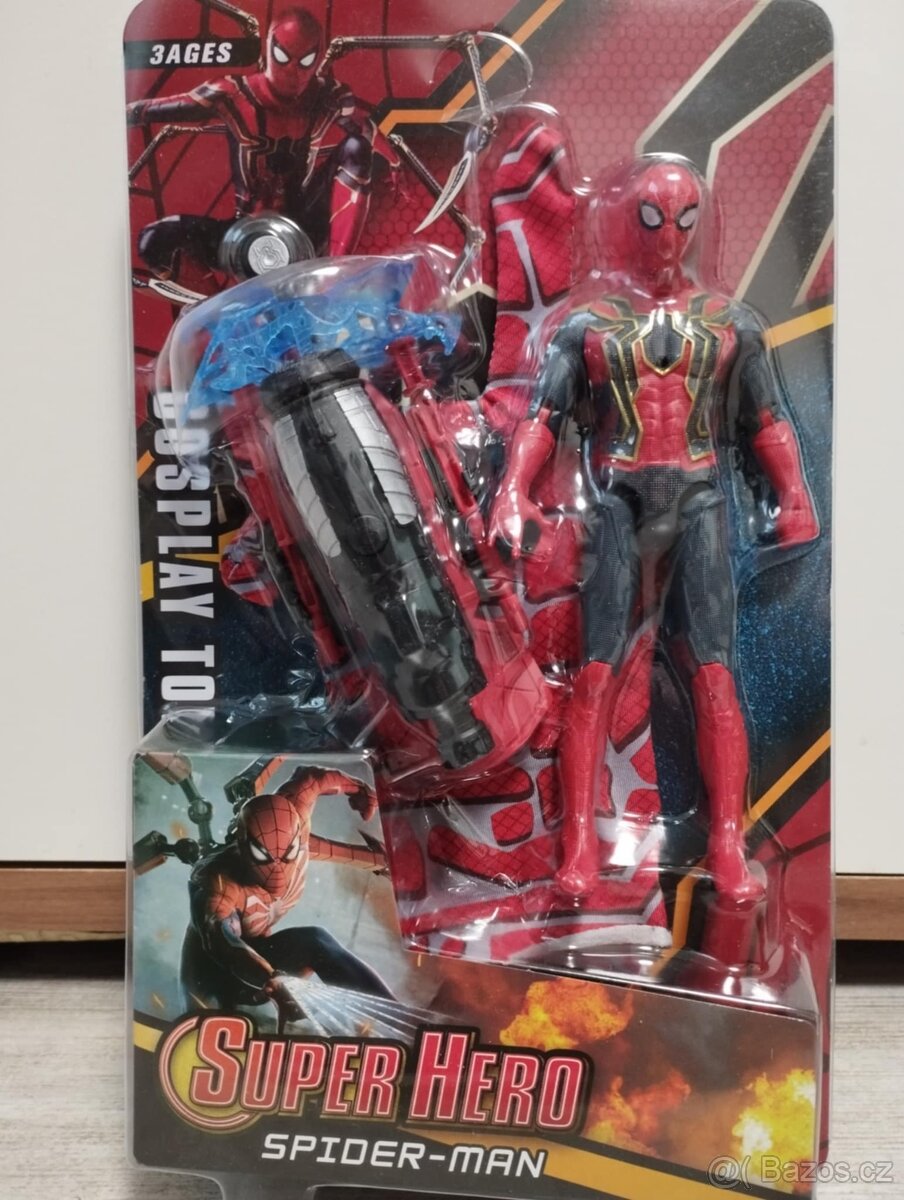Spiderman rukavice +Figurka 180