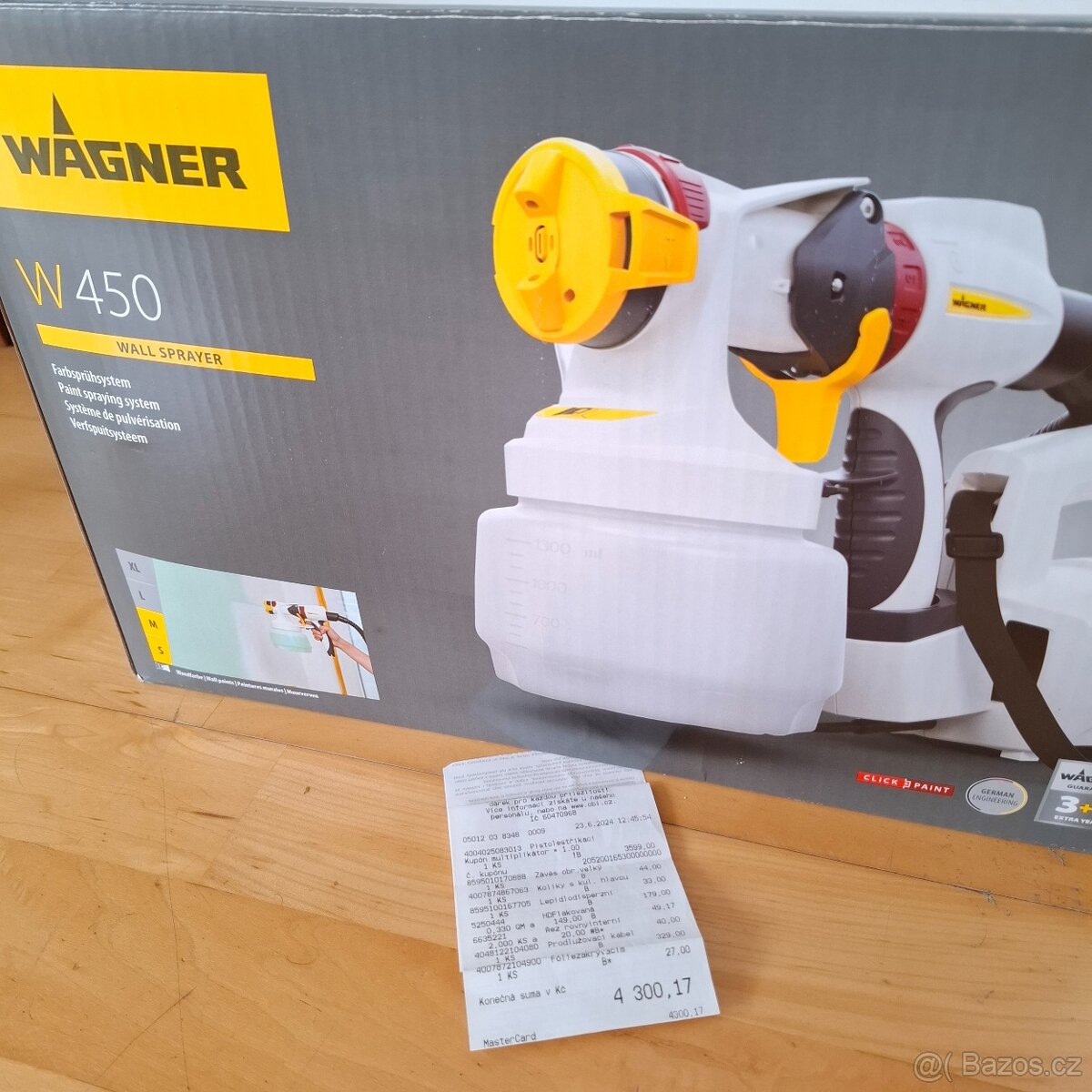 Stříkací pistole Wagner.