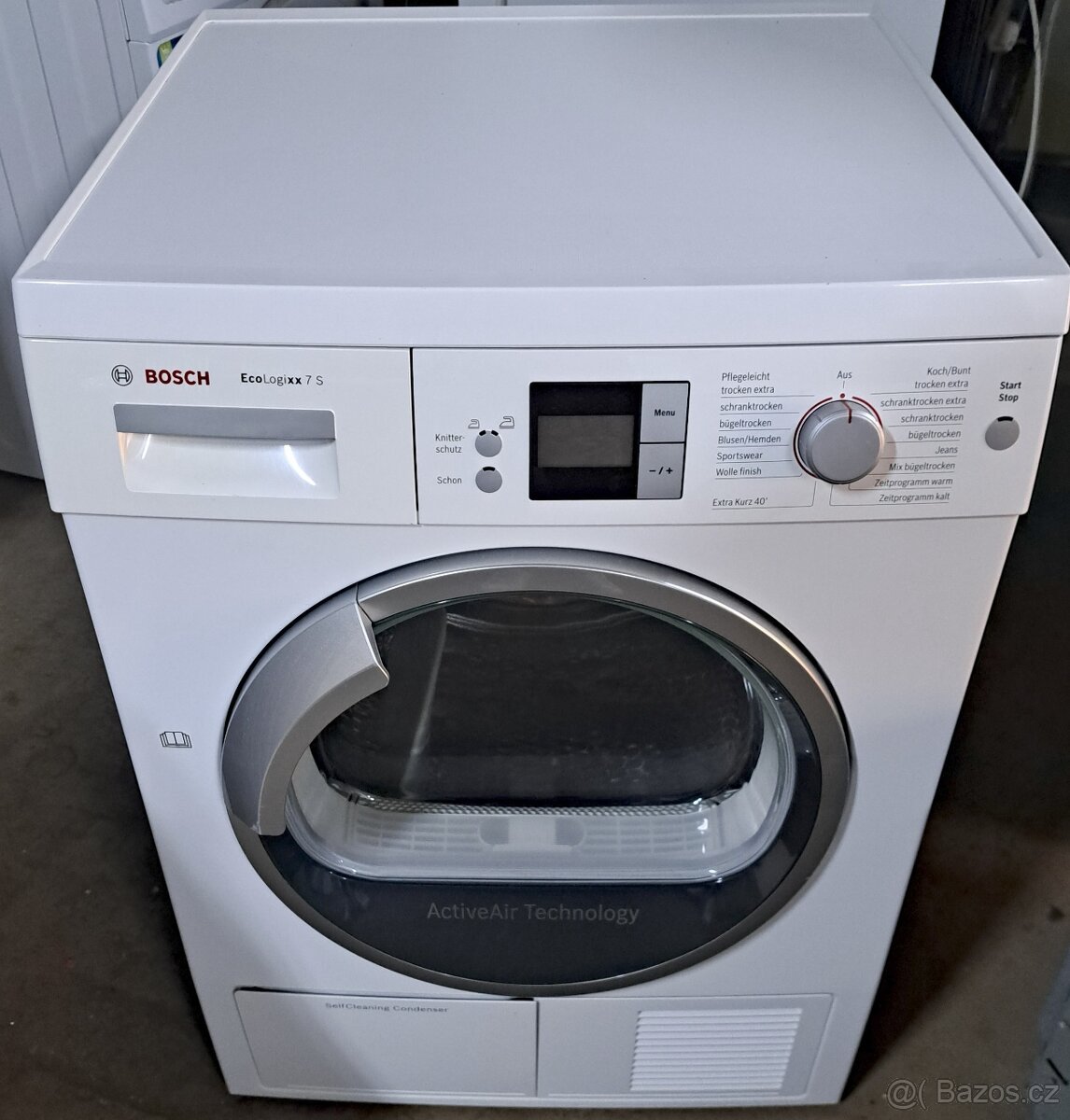 Sušička s tepeln. čerpadlem BOSCH EcoLogixx7 S.