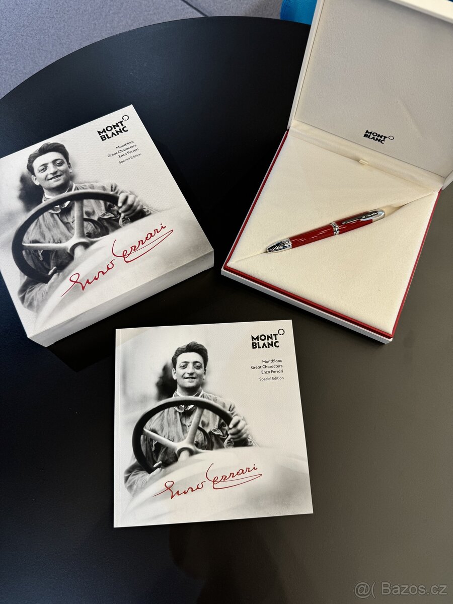 Kuličkové pero Montblanc Enzo Ferrari Special Edition