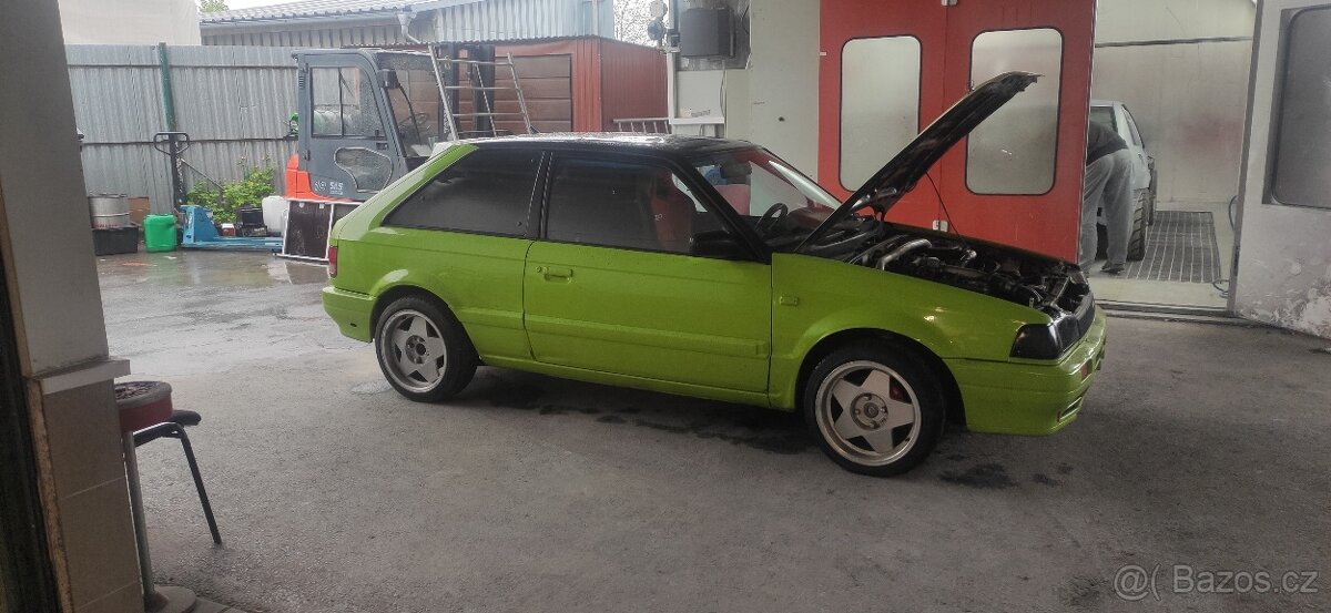 Mazda 323 GTX 1.6 turbo rally/vrchy