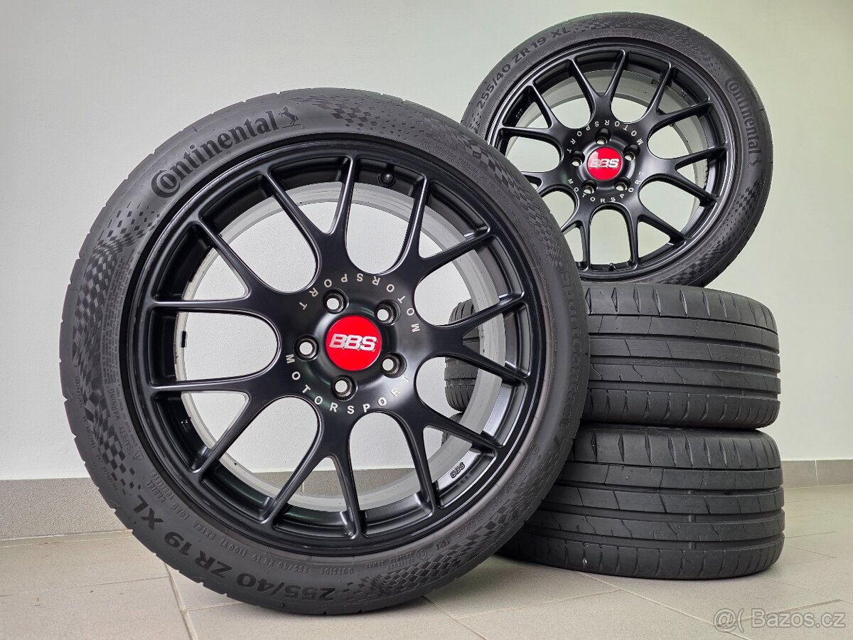 BBS Ch II 5x120 Letní Conti. 255/40/19 - Zánovní
