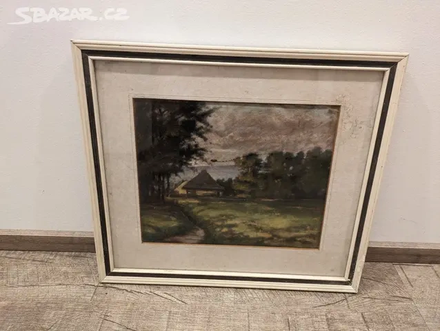 Starý obraz krajina