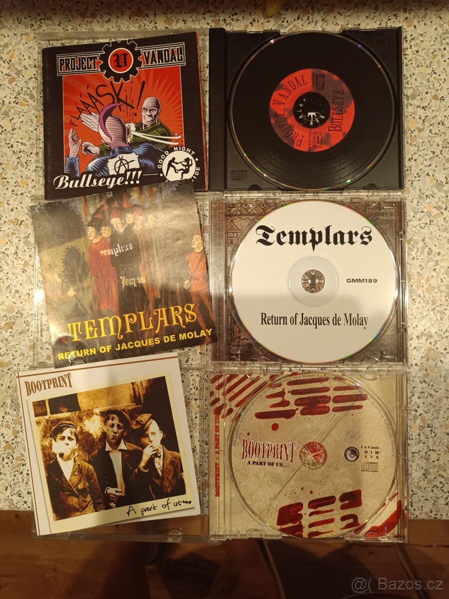 Pro fanoušky skinheads 4 orig. CD plné OiOi music