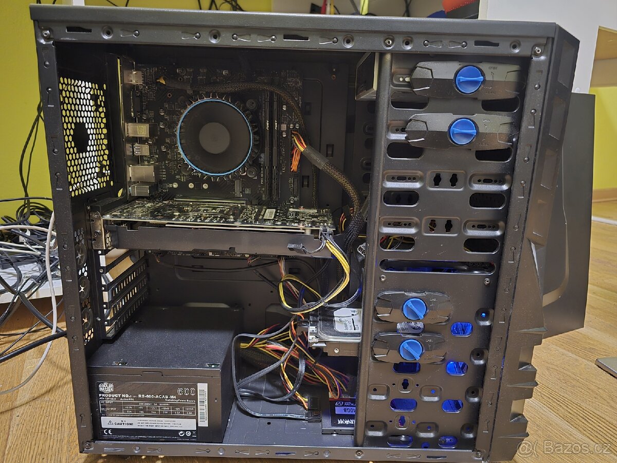 Herní PC i5-12400f + záruka víc jak 2 roky za dobrou cenu