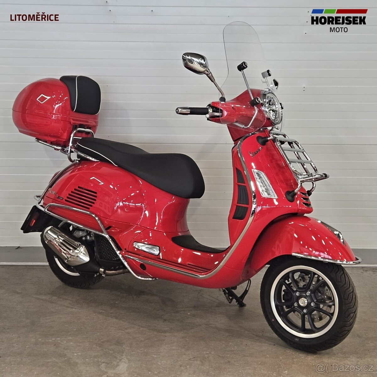 Vespa GTS 125 Super Rosso Coraggioso