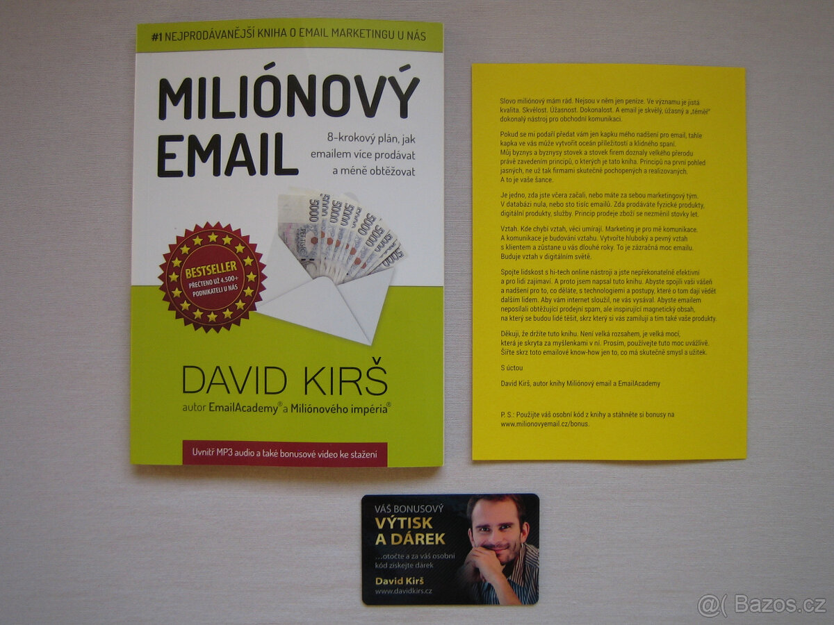 Miliónový email (D. Kirš) - knih