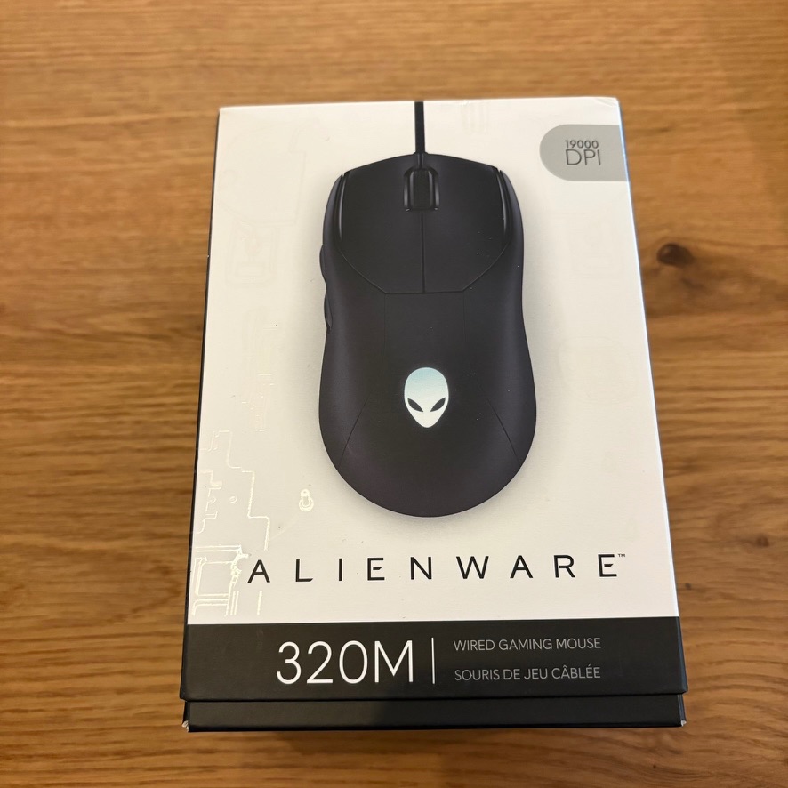 Nová herní myš Alienware A320M