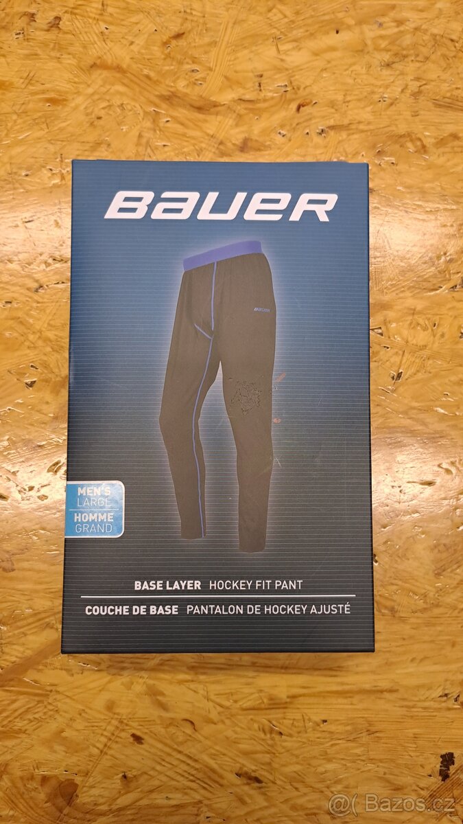 Hokejové kalhoty BAUER Base Layer Pant SR vel. L-nové