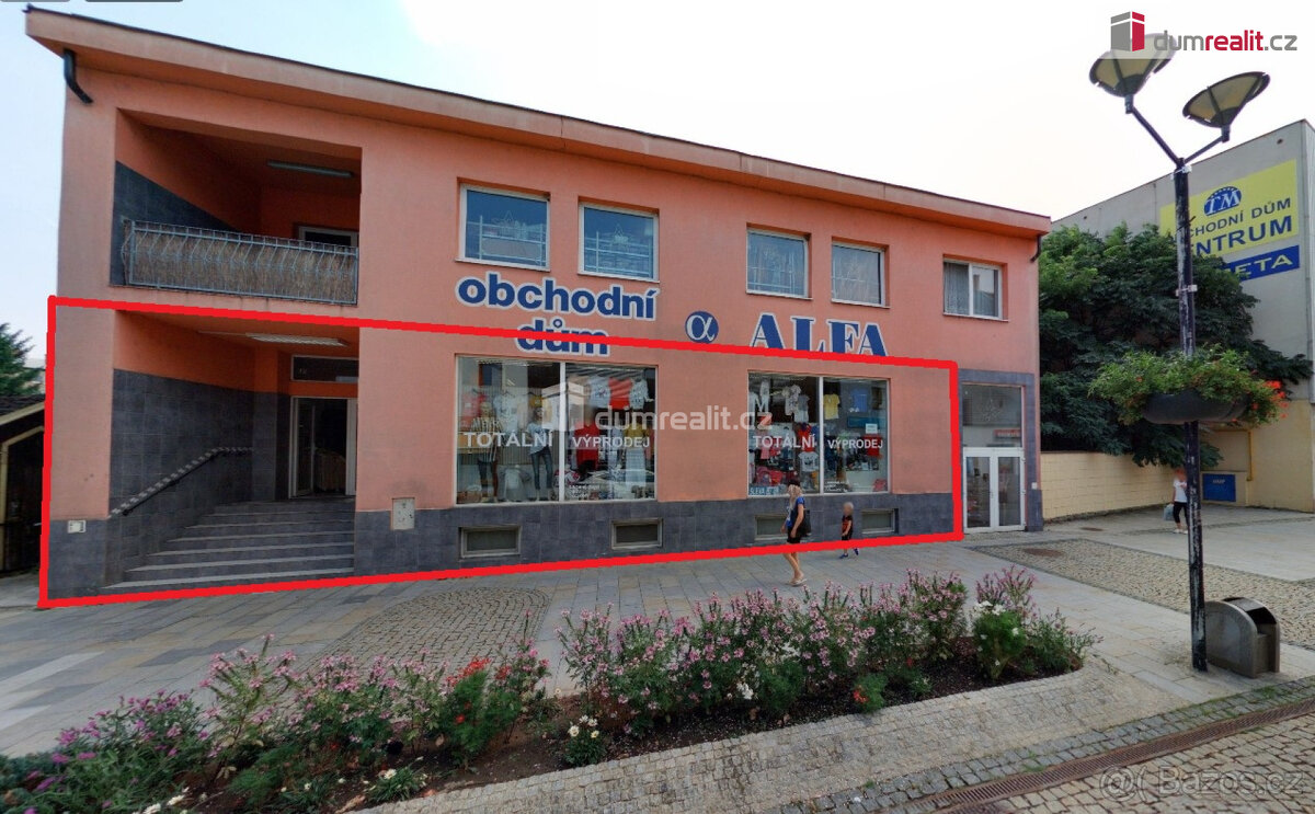 Komerční prostor - prodejna 150m2, centrum, Hodonín
