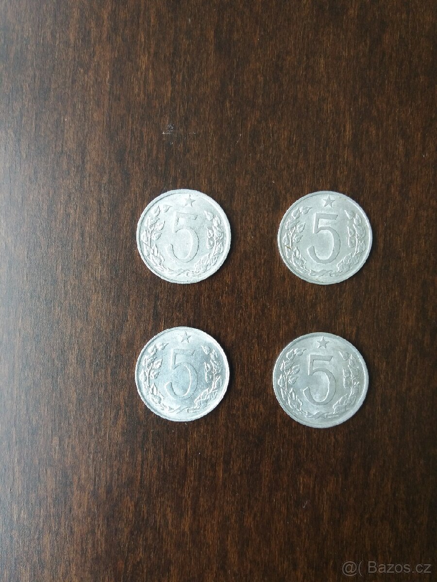 5 haléřů - 1974