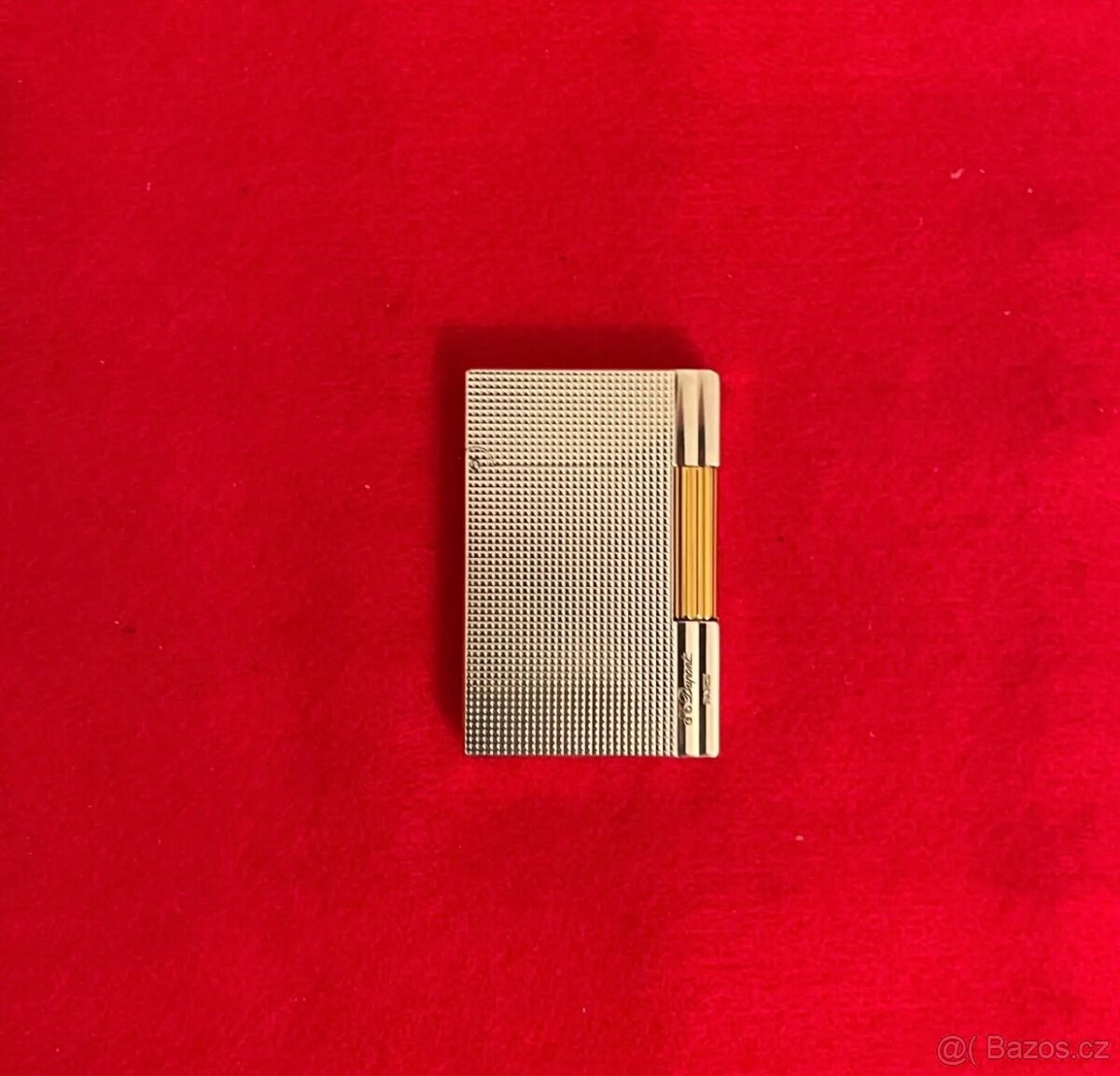 St Dupont Diamond Head Ligne 2 Silver / 18k Gold Plated