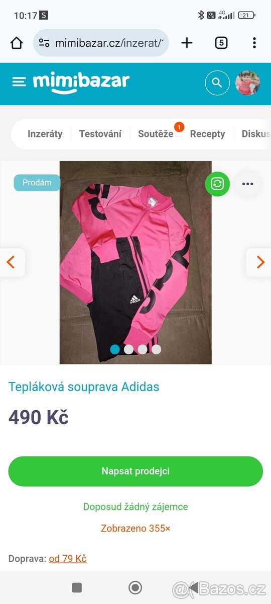 Tepláková souprava Adidas