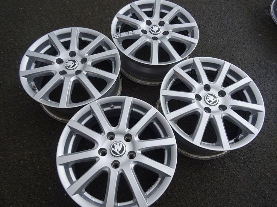 Alu disky na Škoda, 16", rozteč 5x112, ET 41 ,šíře 6,5J