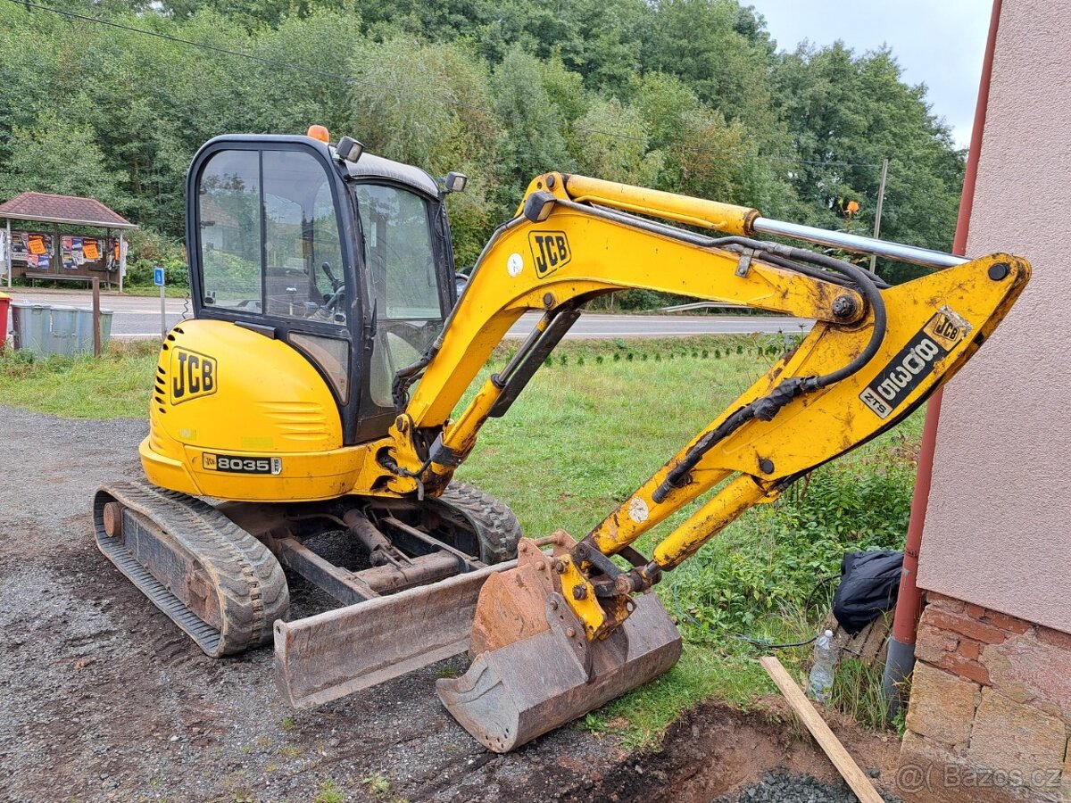 JCB 8035 sleva konce týdne