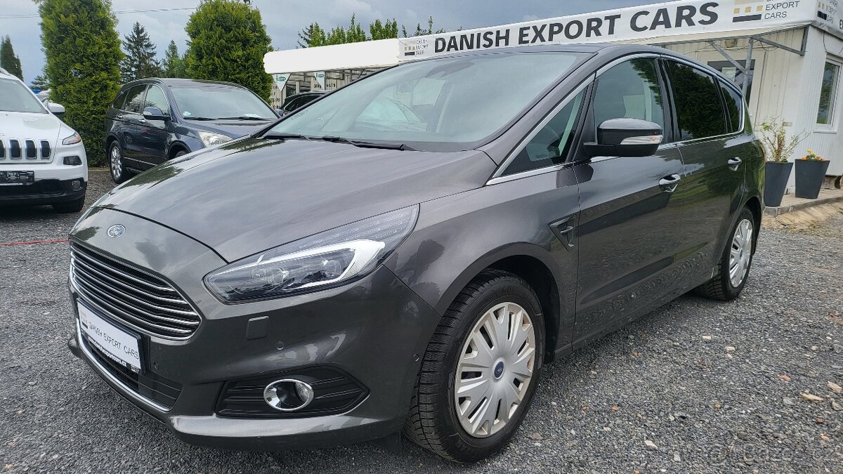 FORD S-MAX 2016 1.5 ECOBOOST 118kW,MANUÁL,PANORAMA,TEMPOMAT