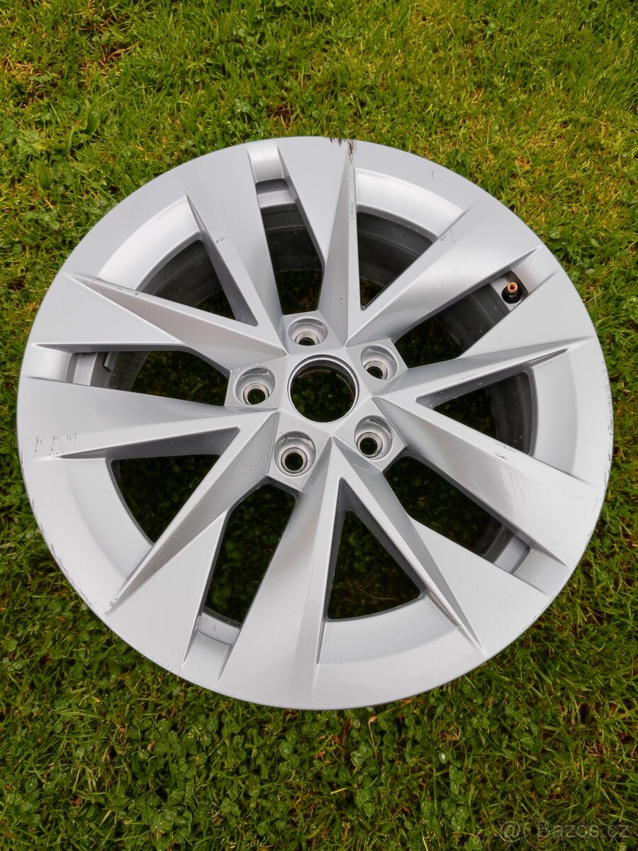 1 kus alu kola originál Škoda Rotare r17 5x112