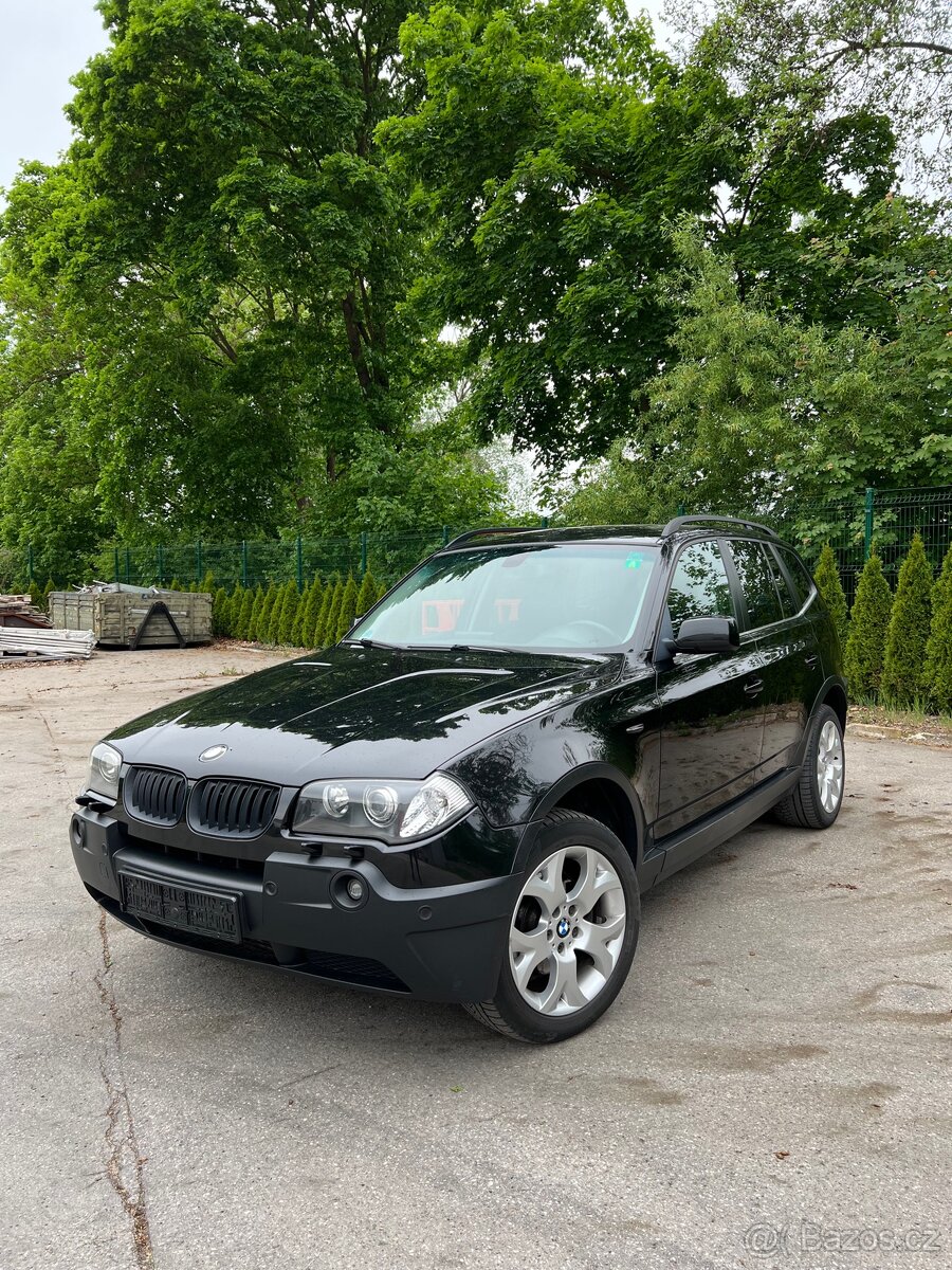 BMW X3 E83 3.0D, MANUÁL, NAVI, PDC, Xenon, Tažné