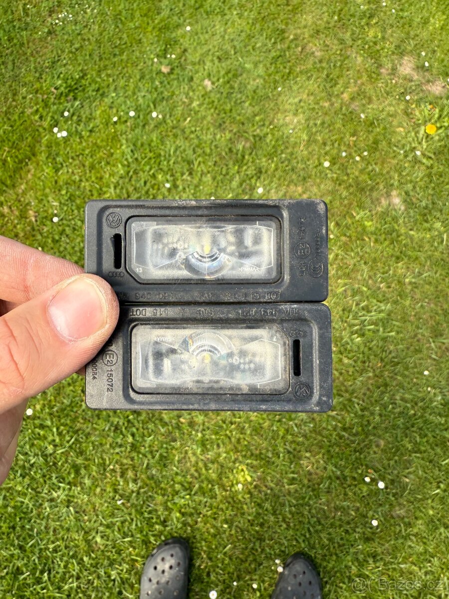 LED osvětlení SPZ Škoda Rapid