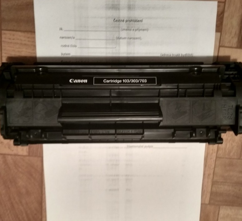 Toner CRT - 703 - originální (číst popis)