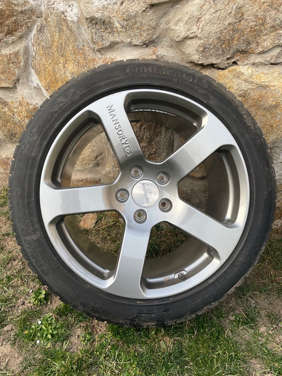 Mansory disky 11Jx20 obuty na pneu Continental 295/40r20