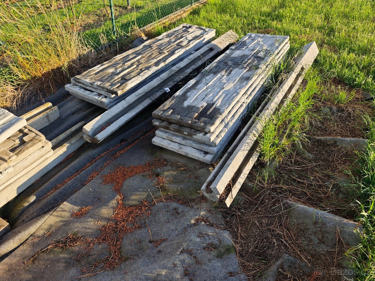 Betonový plot