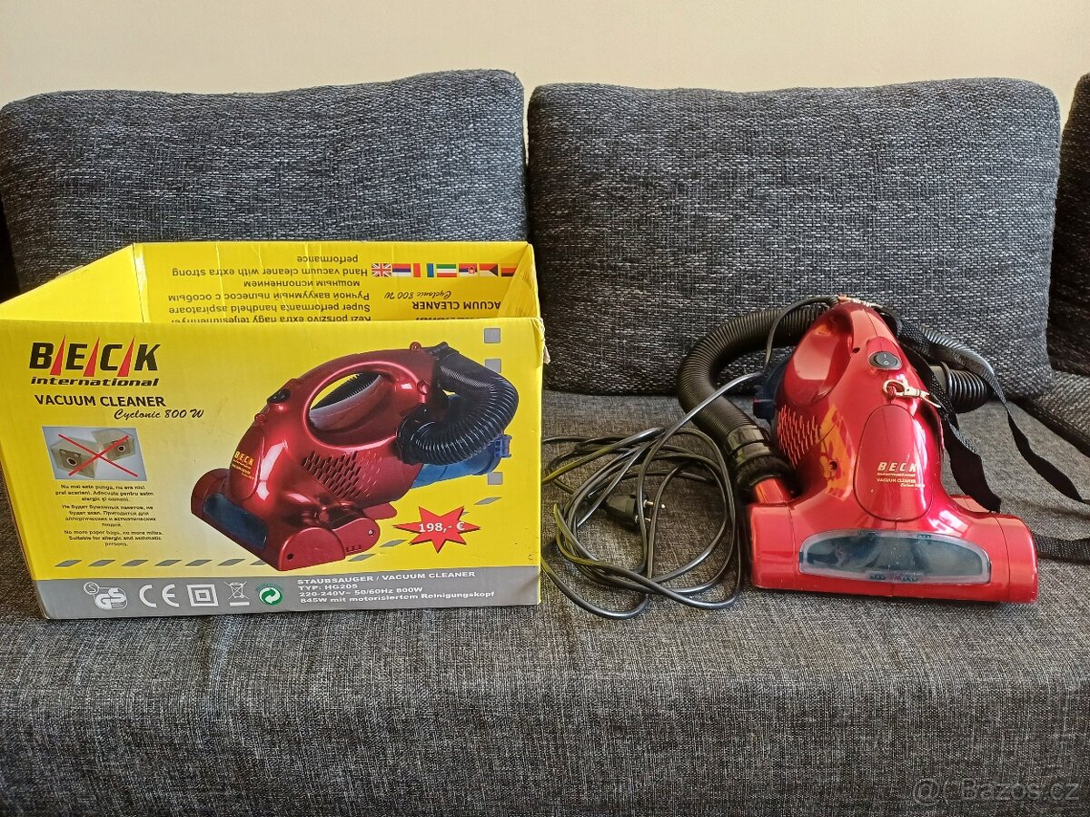 Přenosný vysavač BECK HG205
