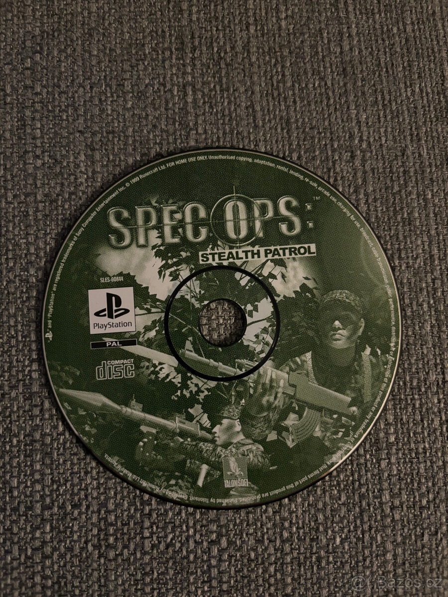 Spec Ops - Stealth Patrol - PS1 - Playstation 1 - PSX