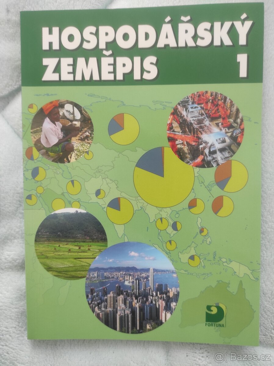 učebnice Hospodářský zeměpis 1 a 2 pro SŠ 50Kč