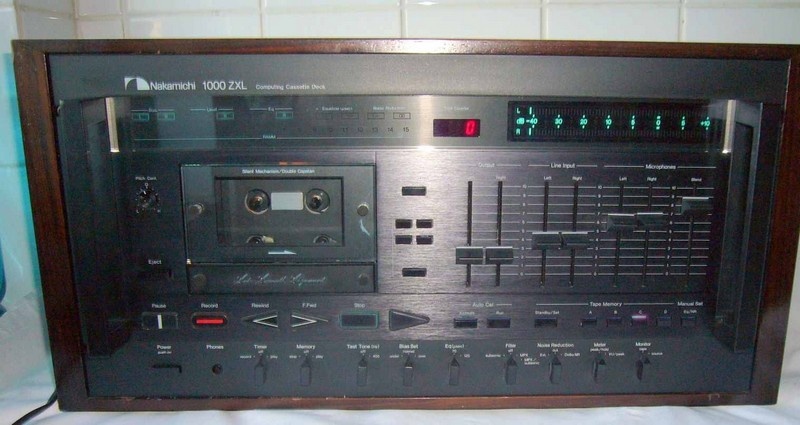 NAKAMICHI 1000 ZXL COMPUTEROVÝ KAZETOVÝ MAGNETOFON HIGH END
