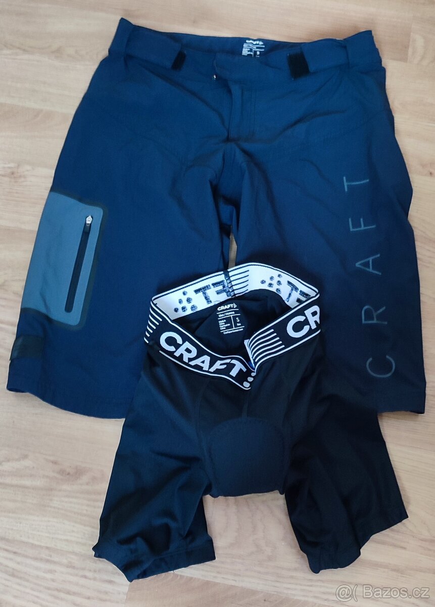Pánské Craft funkční kraťase vel S s cyklo šortky