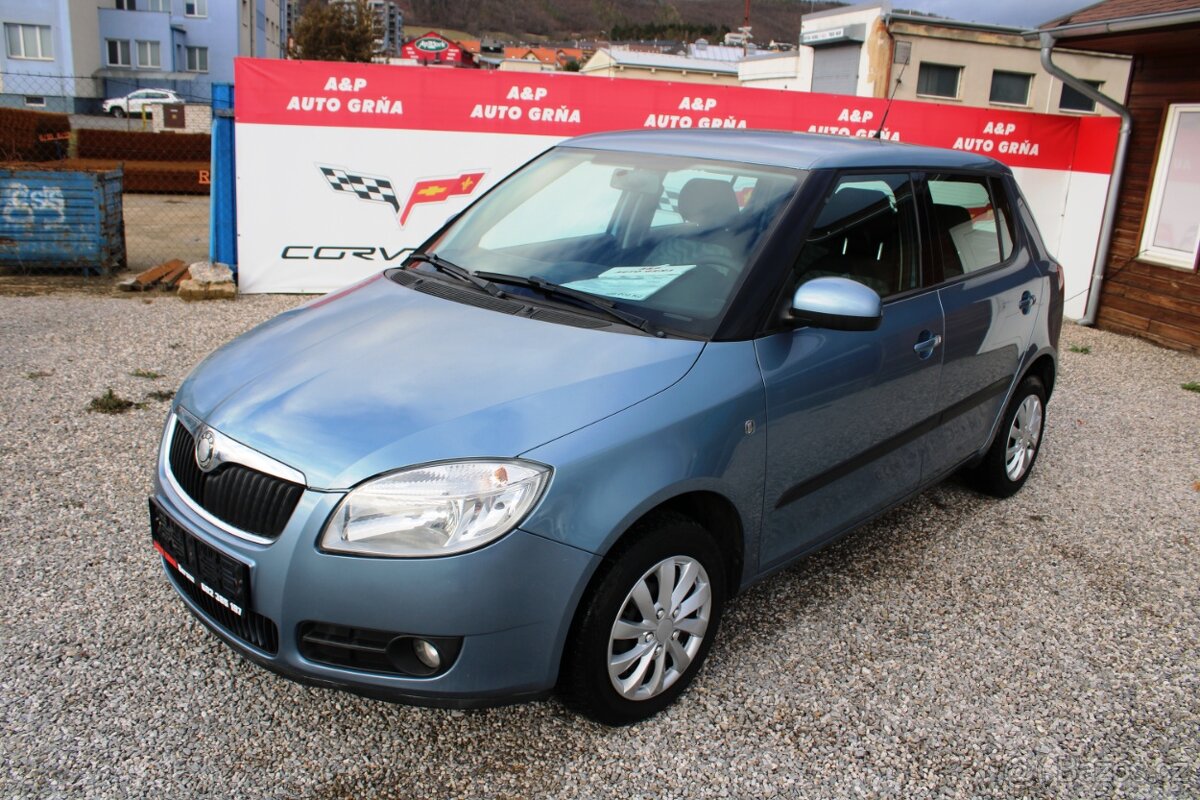Škoda Fabia 1.6i 16V r.v.2008 KLIMA EL.OKNA TEMPOMAT