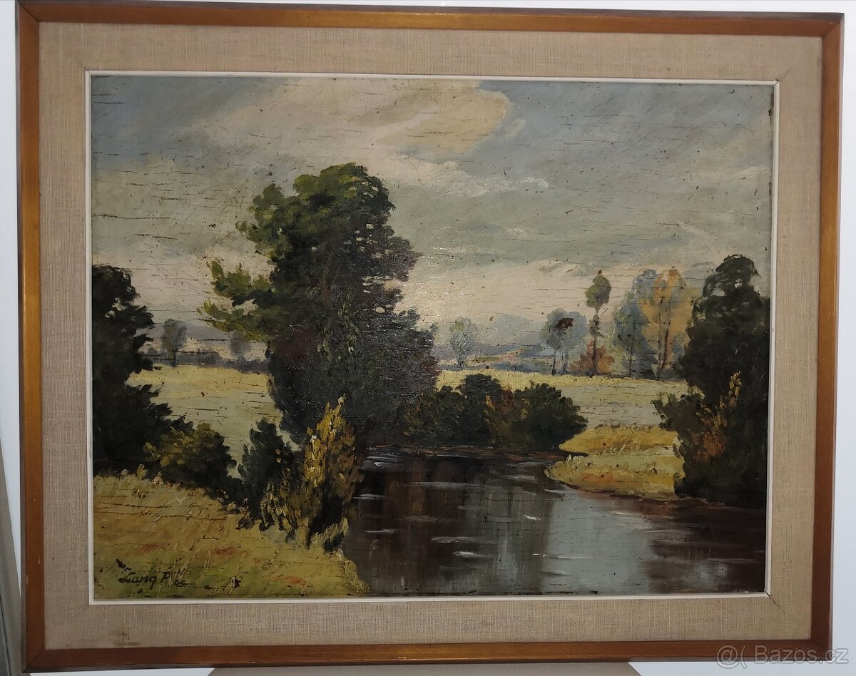 P. Lang - Obraz krajiny (1945)